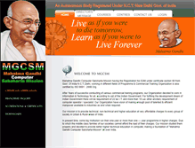 Tablet Screenshot of mgcsmindia.com